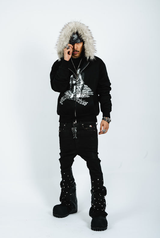 Oil Slim-Lowrise Jeans L