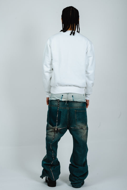 Vagabond Cut up Jeans M